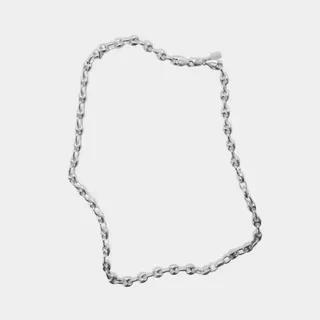 David Perry Jewelry Silver Robert Necklace