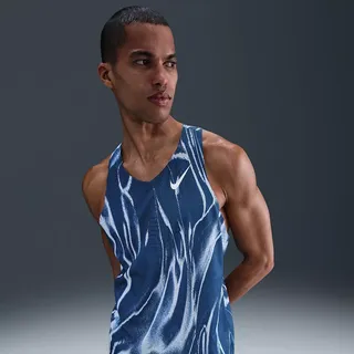 Nike Men's Dri-FIT ADV AeroSwift Allover Print Singlet
