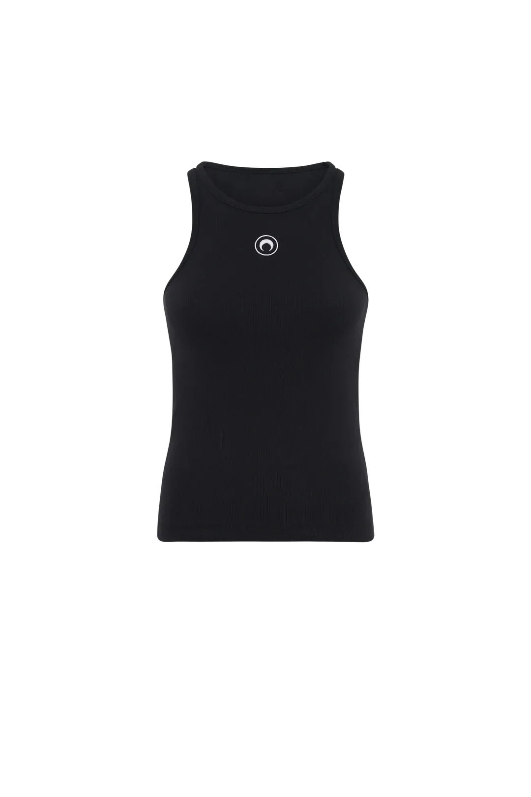 Moon Logo Ribbed Jersey Tank Top