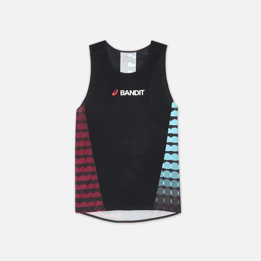 Bandit Vento™/Drift™ Performance Singlet, Pieced - Bandit x ASICS