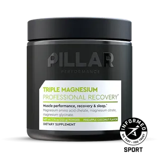 PILLAR Performance TRIPLE MAGNESIUM POWDER - Pineapple Coconut