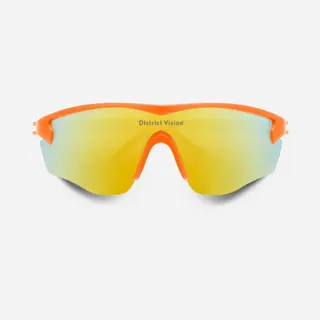 District Vision Junya Racer Citrus, D+ Amber Mirror