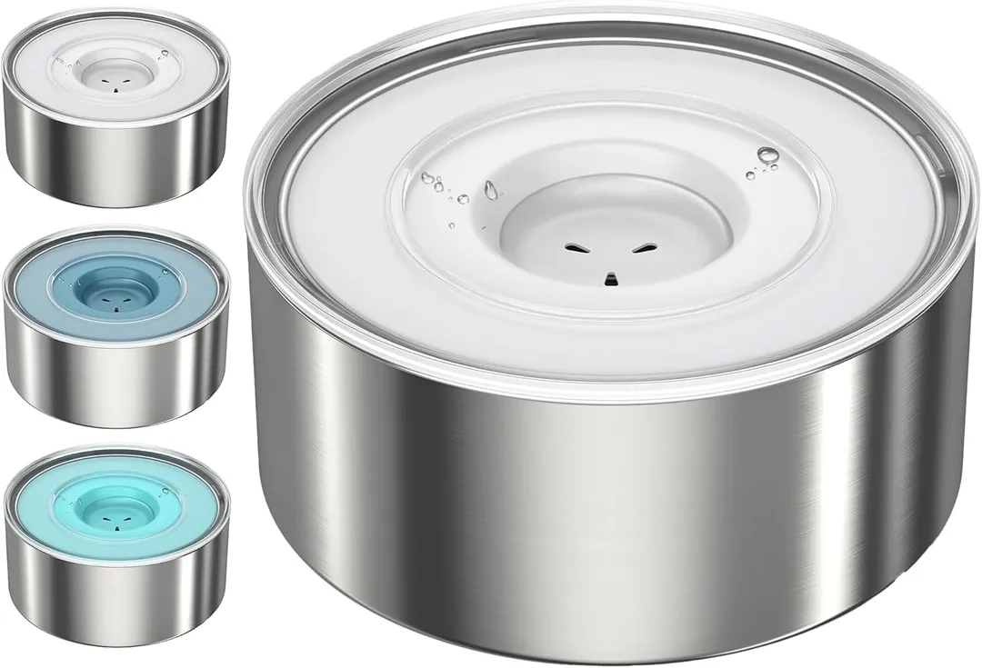 1Gallon No Spill Water Bowl for Dogs