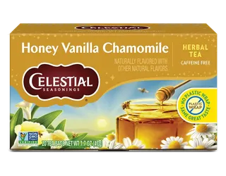 Celestial Honey Vanilla Chamomile Herbal Tea 1 box (20 tea bags)