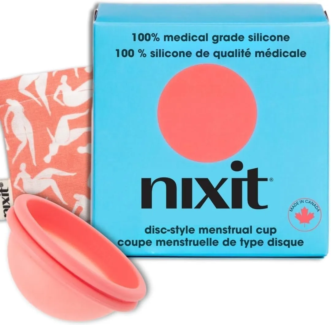 nixit Menstrual Disc | Ultra-Soft Medical-Grade Silicone | Reusable