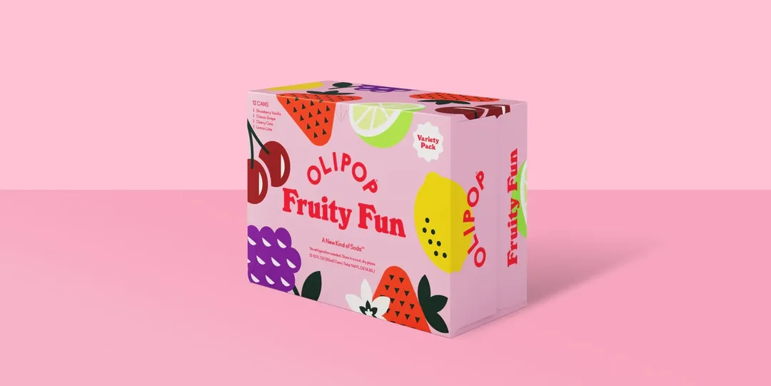OLIPOP Fruity Fun Variety Pack
