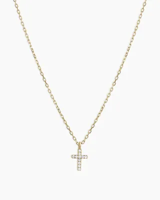 Diamond Cross Necklace