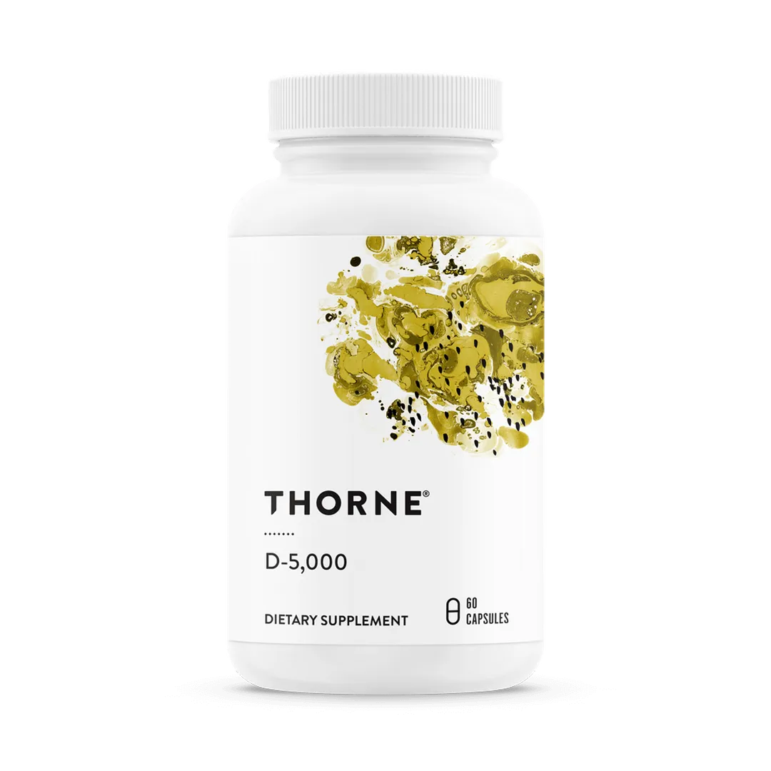 Thorne Vitamin D-5,000 - NSF Certified for Sport