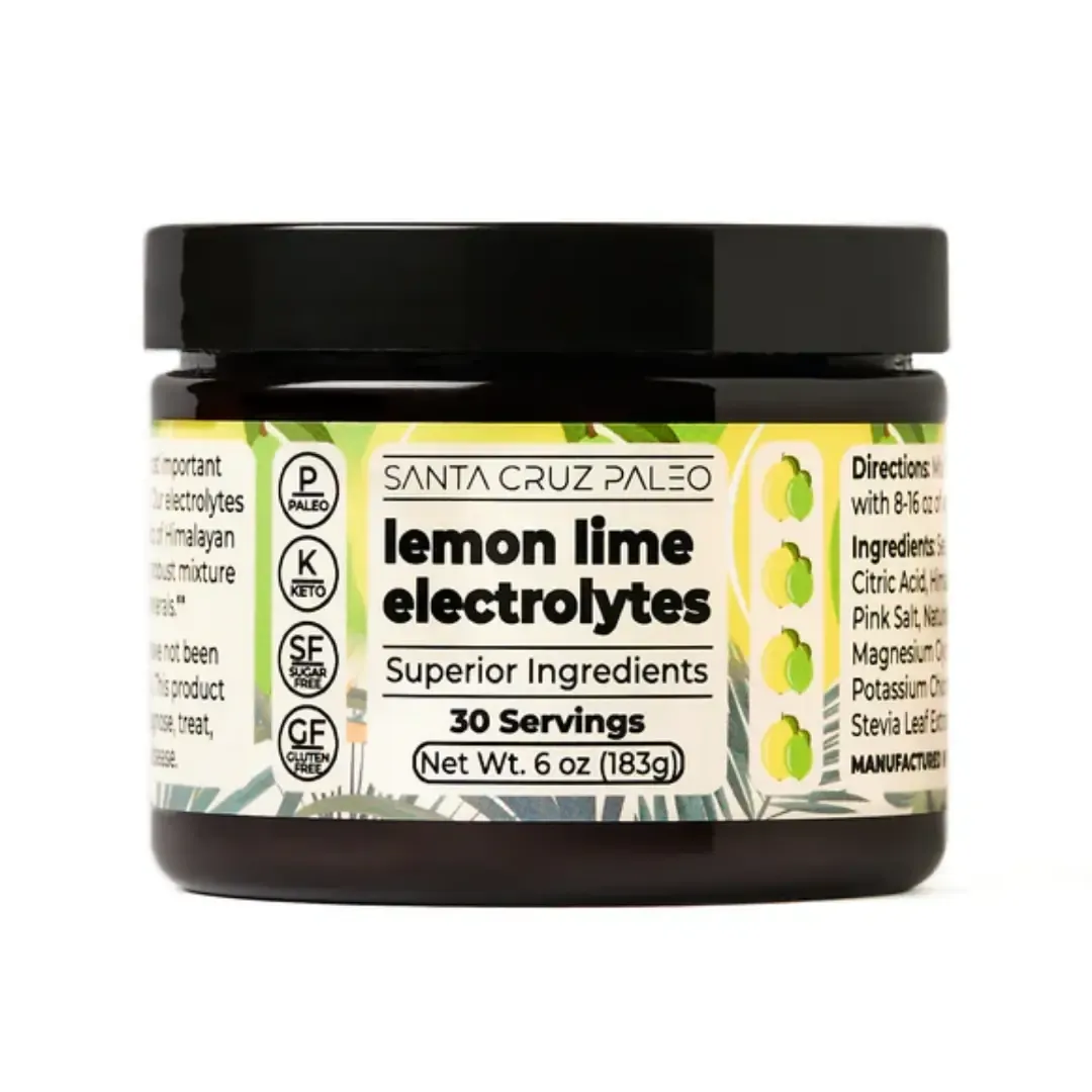 Santa Cruz Paleo Lemon Lime Electrolyte Tub
