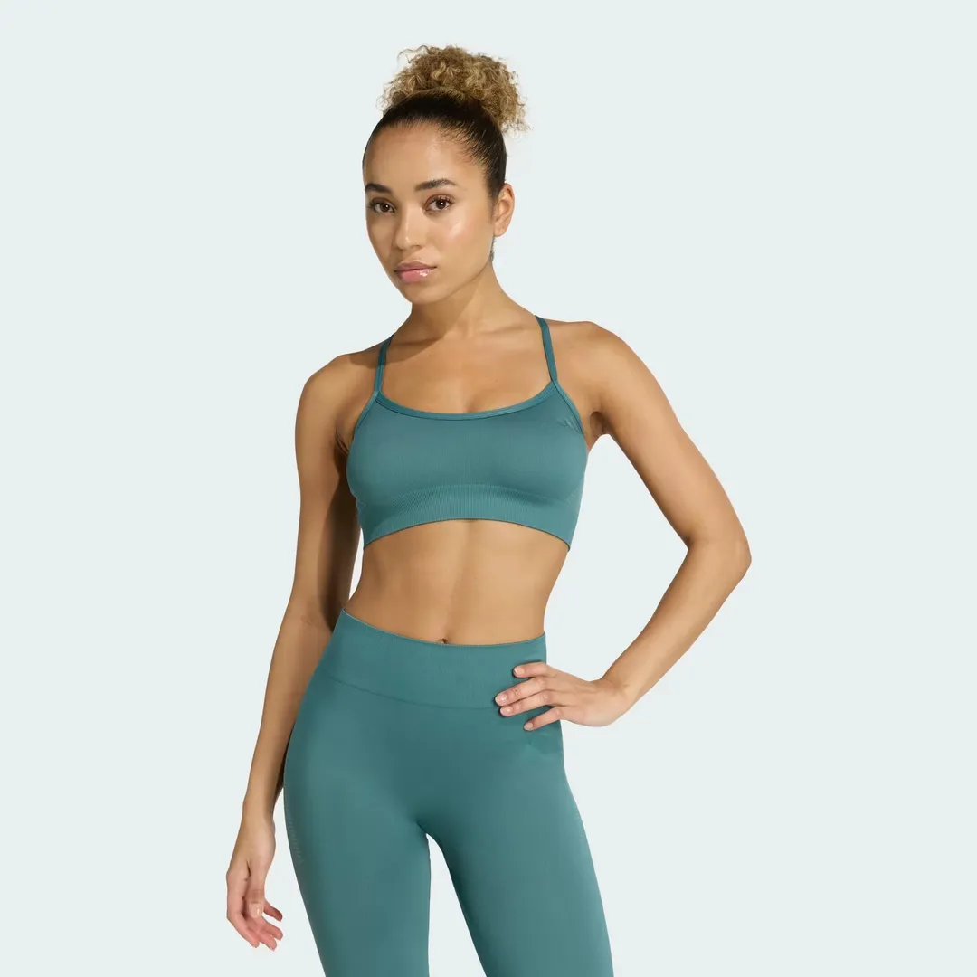 Workout Essentials Light-Support Knit Bra