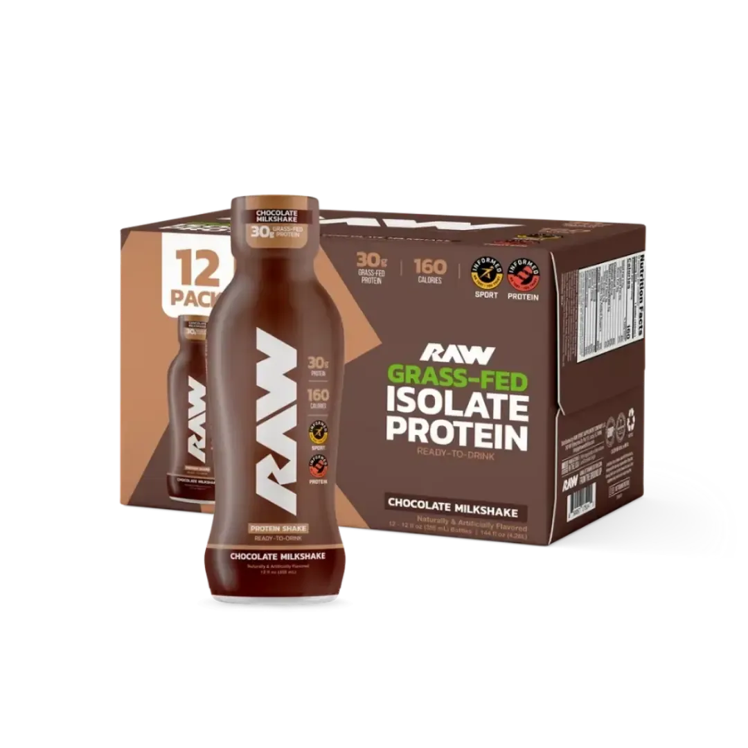 RAW Nutrition Protein Isolate RTD (Chocolate Milkshake)