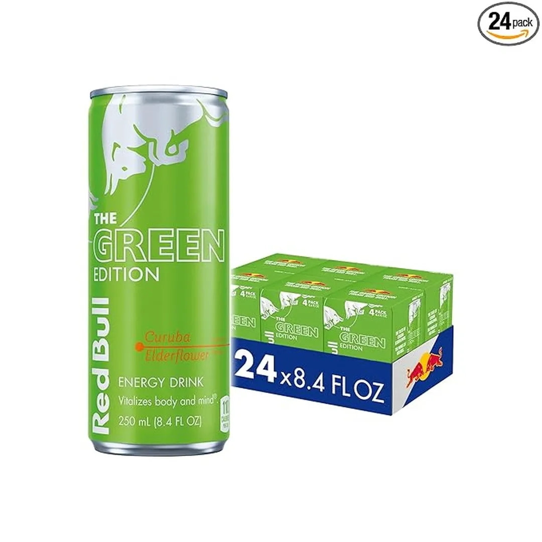 Red Bull Green Edition Energy Drink, Curuba Elderflower
